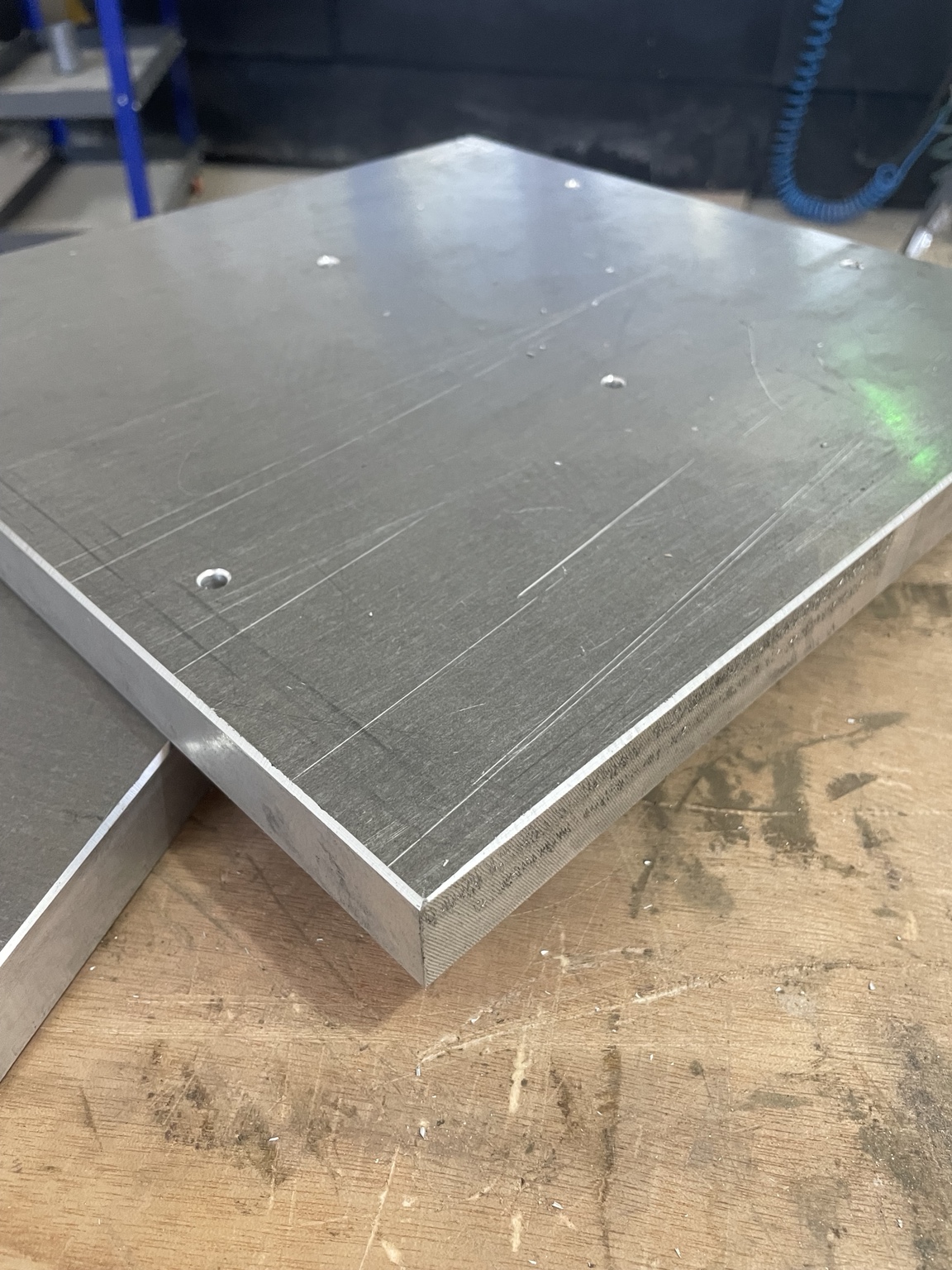 Workpiece preparation before further machining